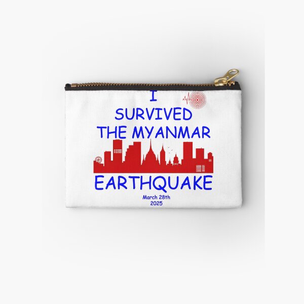 Item preview, I Survived The Myanmar Earthquake March 28th 2025 designed and sold by ZepGiftShop.
