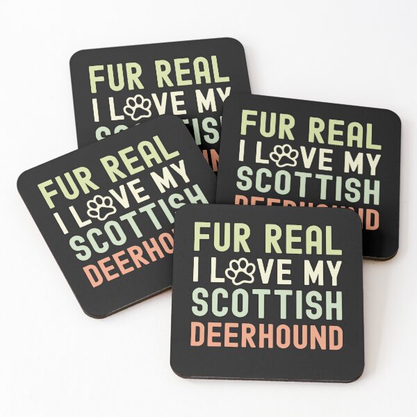 Item preview, Fur Real I Love My Scottish Deerhound designed and sold by TheAnimalZ00.