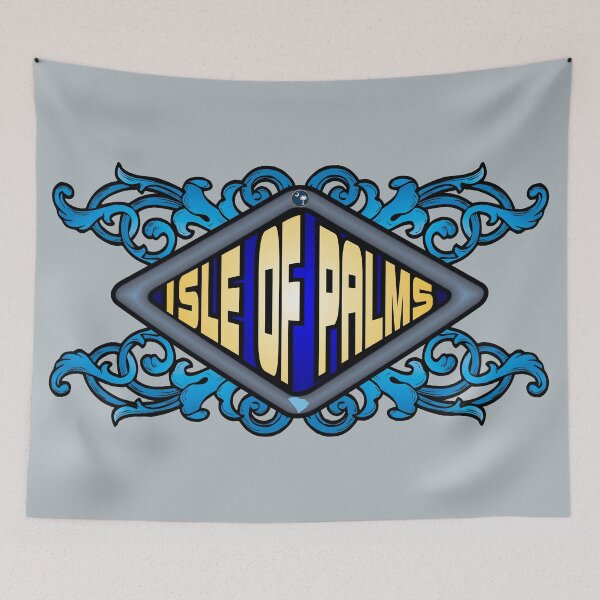 Item preview, Isle Of Palms South Carolina emblem retro sign designed and sold by studioss76.