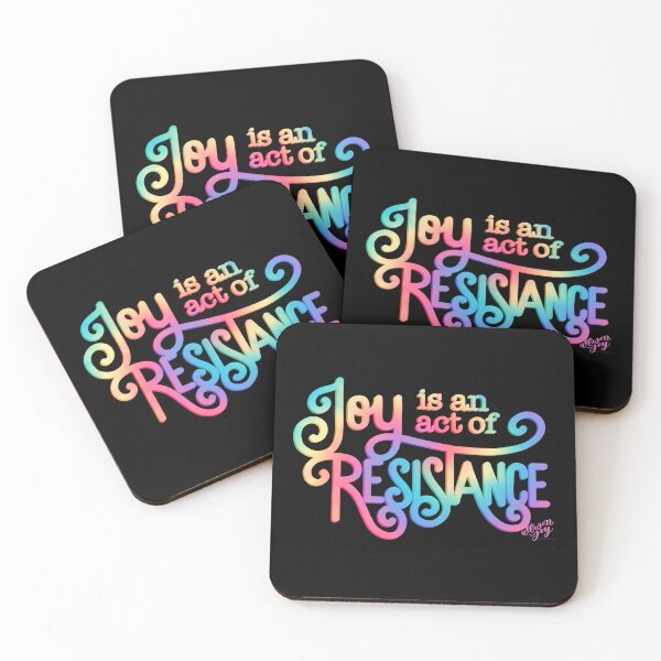 Item preview, Joy is an act of resistance designed and sold by allisonjoycreative.