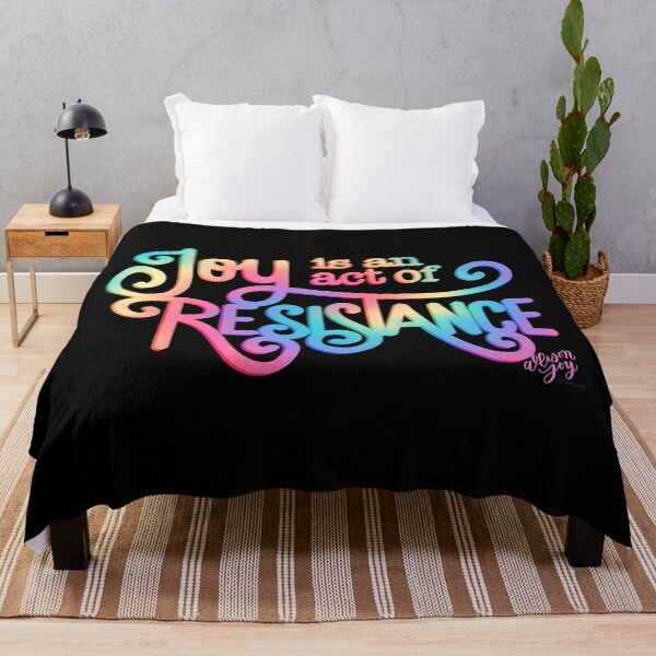 Item preview, Joy is an act of resistance designed and sold by allisonjoycreative.