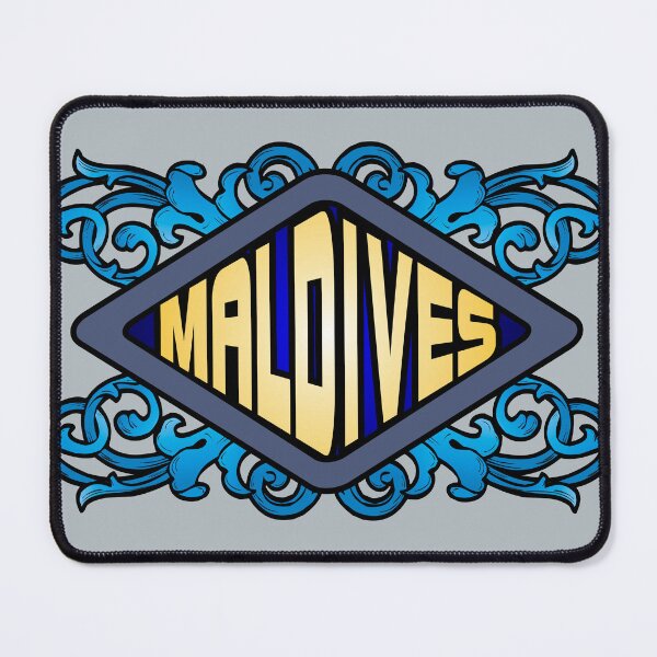Item preview, Maldives emblem retro sign designed and sold by studioss76.