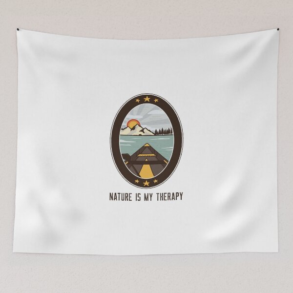 Item preview, Nature is my Therapy Nature Adventure designed and sold by SkiesOfBlue5150.