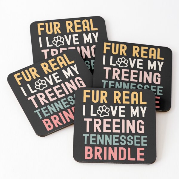 Item preview, Fur Real I Love My Treeing Tennessee Brindle designed and sold by TheAnimalZ00.