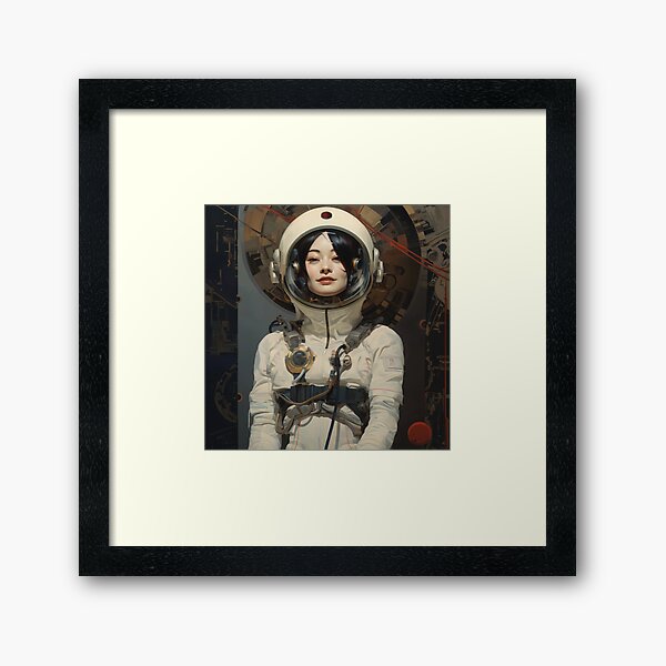 Item preview, Female astronaut designed and sold by R4wdrigo.