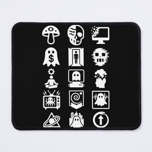 Item preview, New Modern Spooky Hashtag Icon Set designed and sold by blackmonolith.