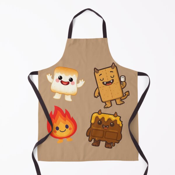 Item preview, Happy S'mores Monsters designed and sold by EmersionPrints.
