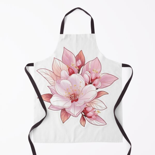 Item preview, "Plum Blossom Anime Flower Sticker – Aesthetic Floral Vinyl Decal" designed and sold by STmez Design.