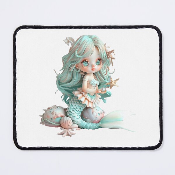 Item preview, Pastel Mermaid Doll – Mermaid Pearl Doll designed and sold by lylange.