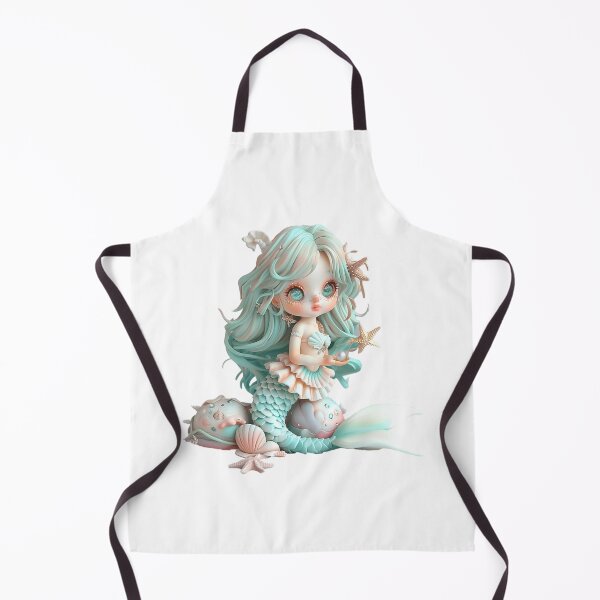 Item preview, Pastel Mermaid Doll – Mermaid Pearl Doll designed and sold by lylange.