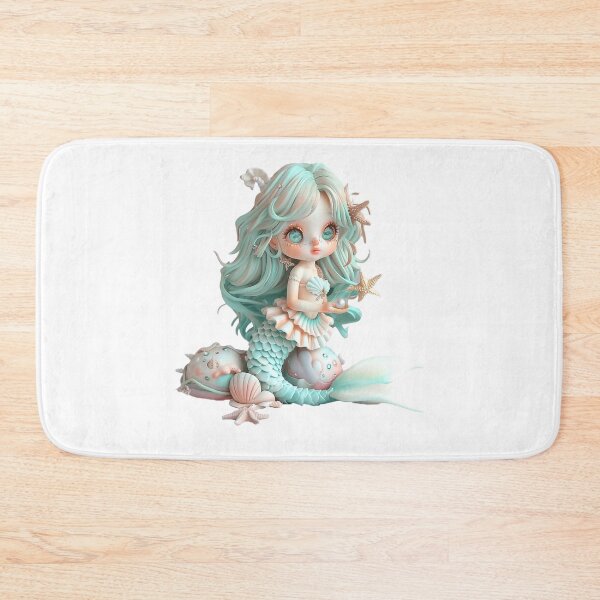 Item preview, Pastel Mermaid Doll – Mermaid Pearl Doll designed and sold by lylange.