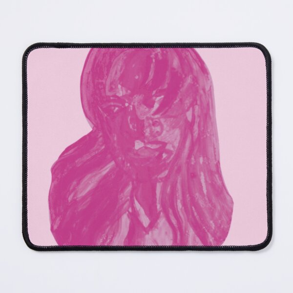 Item preview, Afrofuturist Pink Girl Glitch- Digital Art Print designed and sold by kissmyrebelle.