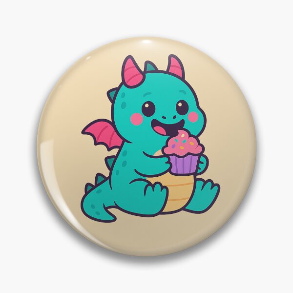 Item preview, Cupcake Chomper – Sweet Tooth Dragon designed and sold by EmersionPrints.