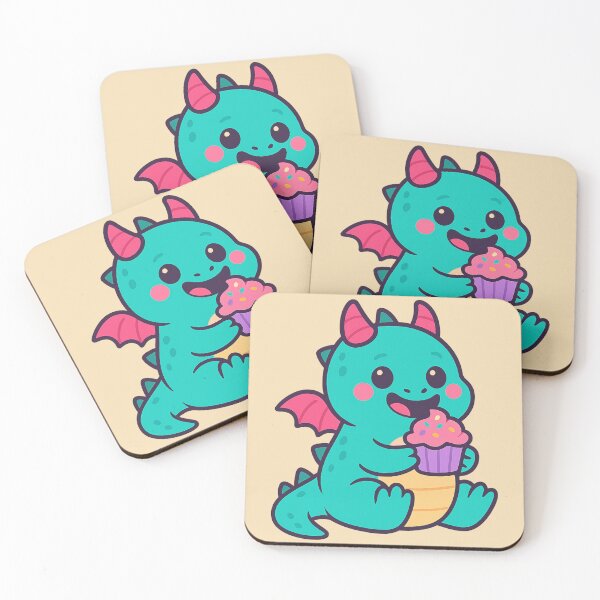 Item preview, Cupcake Chomper – Sweet Tooth Dragon designed and sold by EmersionPrints.