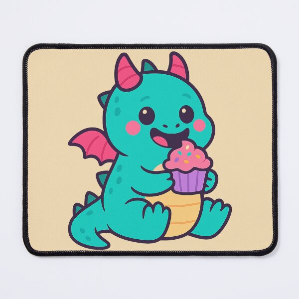 Item preview, Cupcake Chomper – Sweet Tooth Dragon designed and sold by EmersionPrints.