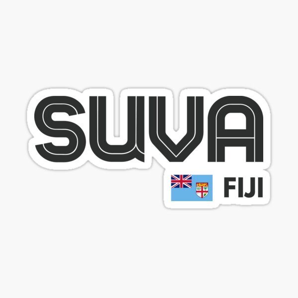 Artikel-Vorschau von Suva - Fidschi, designt und verkauft von Sketch-Shack.