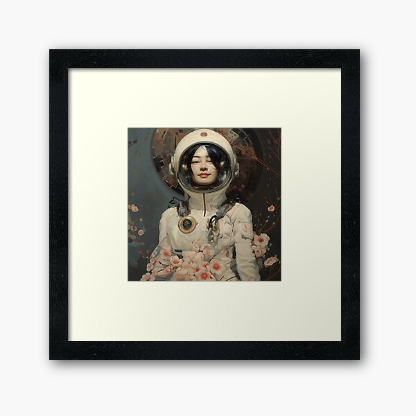 Item preview, Female astronaut designed and sold by R4wdrigo.