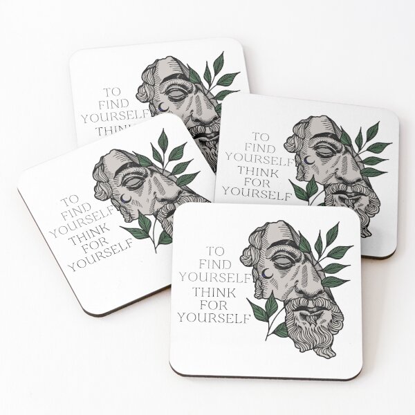 Item preview, Find yourself, think for yourself designed and sold by Onehappyhook.