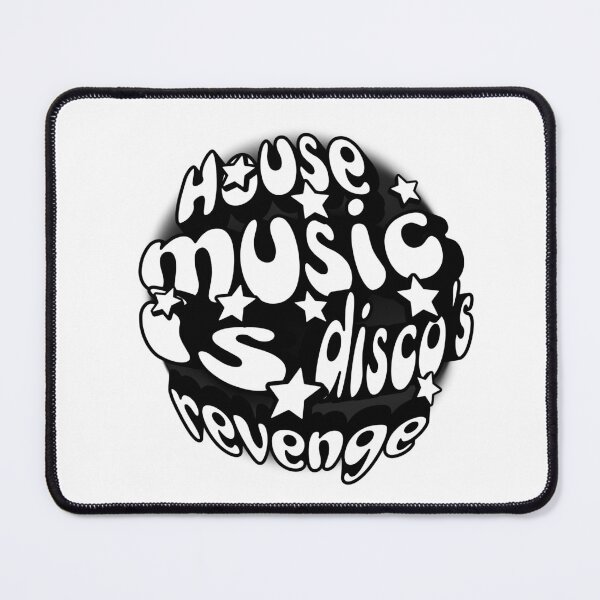 Item preview, HOUSE MUSIC - Disco's Revenge 8 (black/white) designed and sold by Discothreadz.