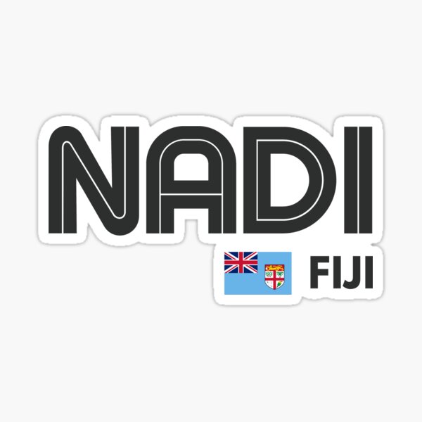 Artikel-Vorschau von Nadi - Fidschi, designt und verkauft von Sketch-Shack.