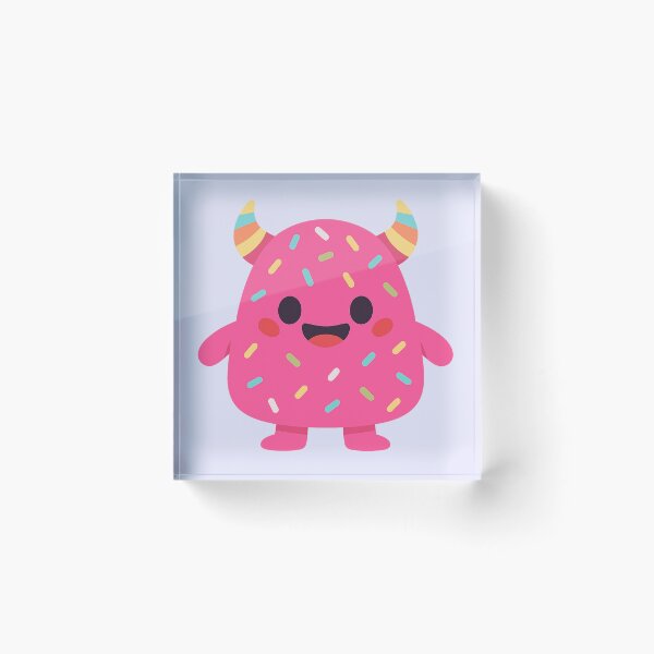 Item preview, Gum Drop Giggler – Sprinkle Sparkle Monster designed and sold by EmersionPrints.