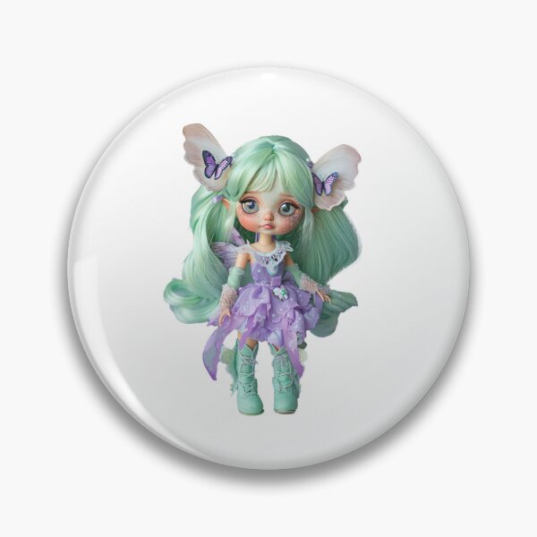 Item preview, Butterfly Fairy Doll – Fairycore Kawaii Doll designed and sold by lylange.