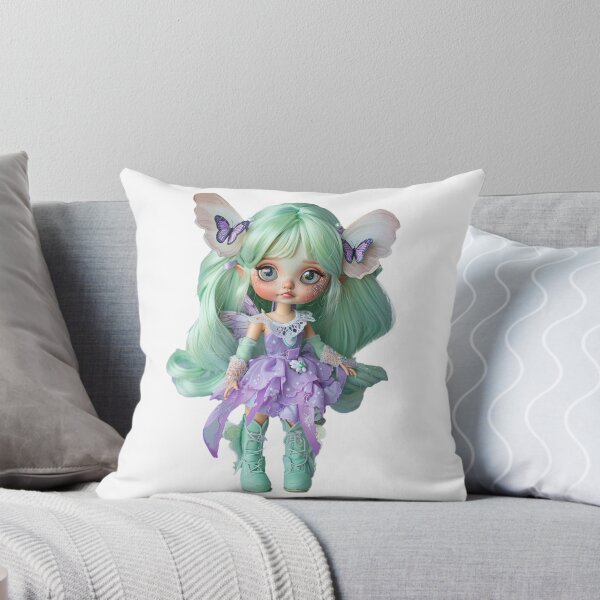 Item preview, Butterfly Fairy Doll – Fairycore Kawaii Doll designed and sold by lylange.
