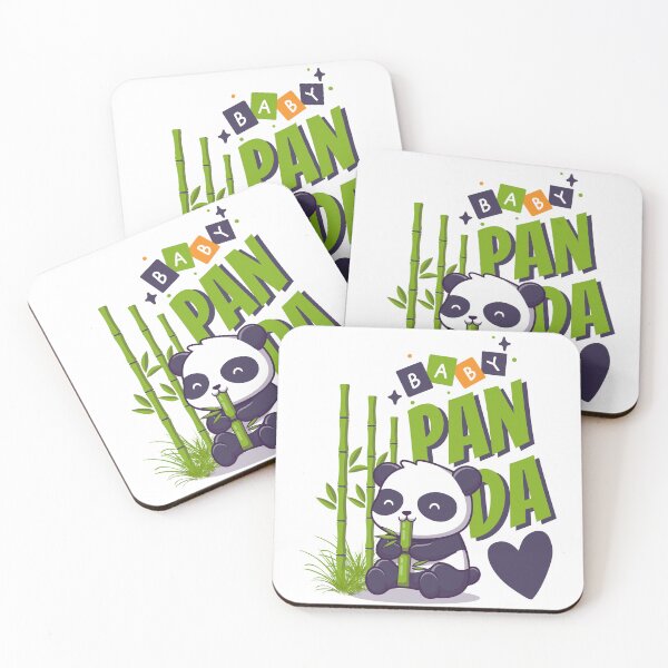 Item preview, Cute Baby Panda Enjoying Bamboo Snack designed and sold by MALIKABO.