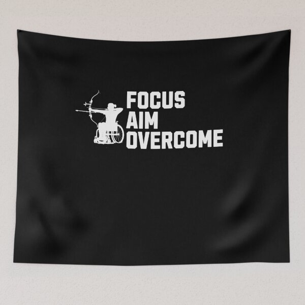 Item preview, Para archery wheelchair support aim focus men women designed and sold by Jeangel97.