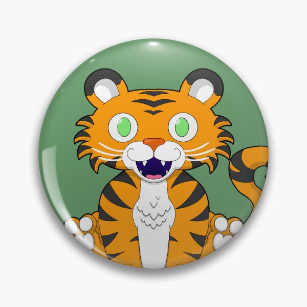 Item preview, Cute Cartoon Tiger designed and sold by Tiggy-Twiggy.