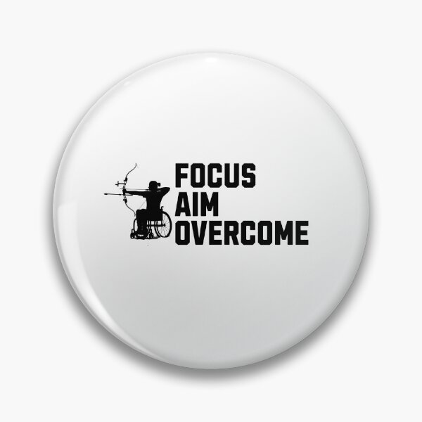 Item preview, Para archery wheelchair support aim focus men women designed and sold by Jeangel97.
