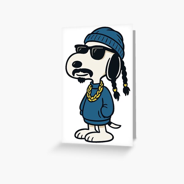 Vista previa del artículo con la obra «Snoopy Dogg – Laid-Back Vibes Only», diseñado y vendido por krisssuarez.