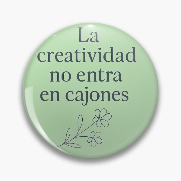 Item preview, Creativity doesn't fit in boxes - Inspirational quote designed and sold by Marcia Motivos.