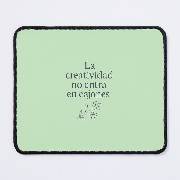 Item preview, Creativity doesn't fit in boxes - Inspirational quote designed and sold by Marcia Motivos.