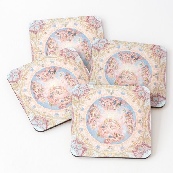 Item preview, Renaissance Ceiling Painting Gods Angels Fresco designed and sold by Onodera.