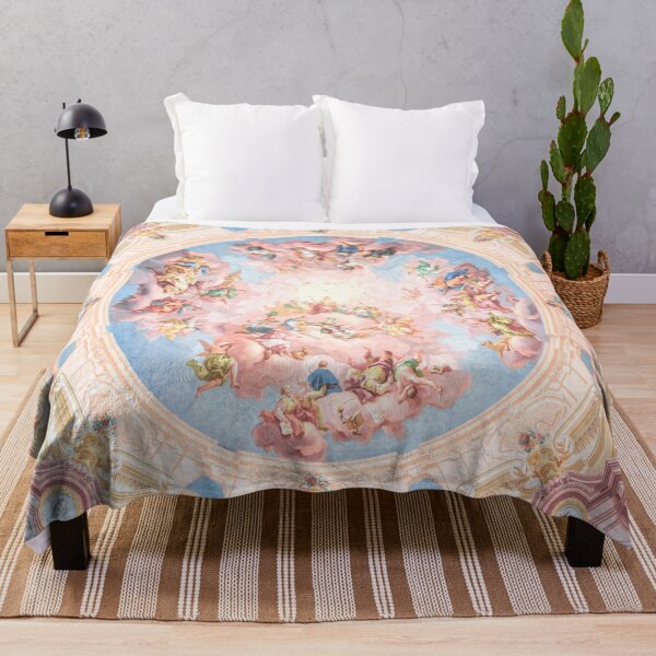 Item preview, Renaissance Ceiling Painting Gods Angels Fresco designed and sold by Onodera.