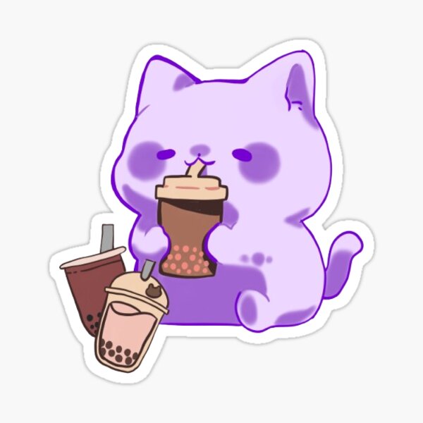 Item preview, Boba Cat designed and sold by NishisWorkshop.