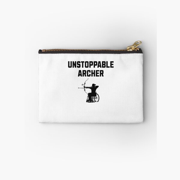 Item preview, Para archery wheelchair support unstoppable men women designed and sold by Jeangel97.