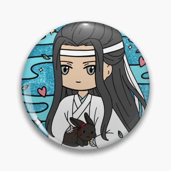 Item preview, Lan Wangji Grandmaster MDZS Anime Chibi designed and sold by Epiphany Art Studio.
