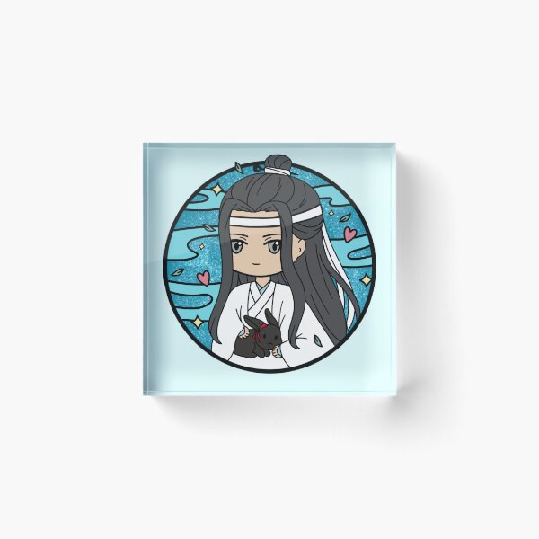 Item preview, Lan Wangji Grandmaster MDZS Anime Chibi designed and sold by Epiphany Art Studio.