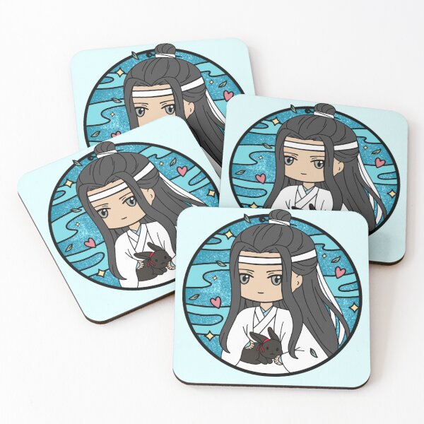 Item preview, Lan Wangji Grandmaster MDZS Anime Chibi designed and sold by Epiphany Art Studio.