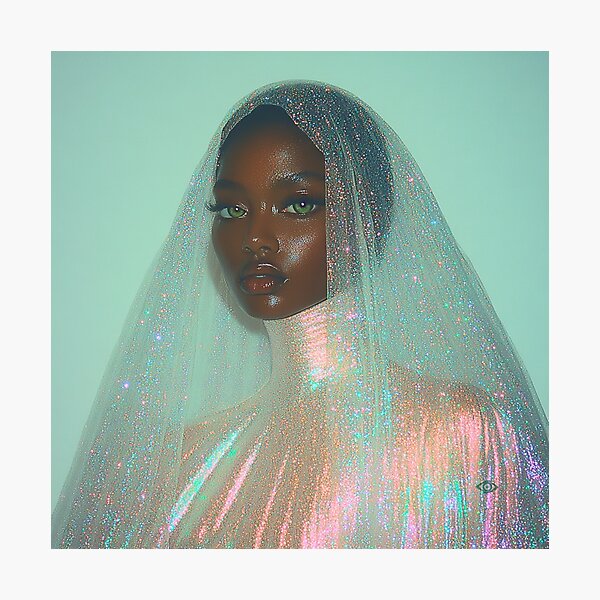 Item preview, Celestial Grace | Holographic Majesty designed and sold by Cyber Garden Studio.