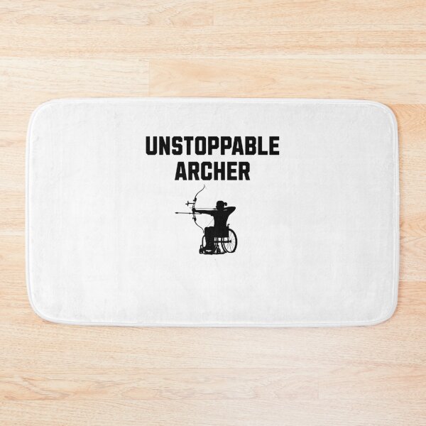 Item preview, Para archery wheelchair support unstoppable men women designed and sold by Jeangel97.