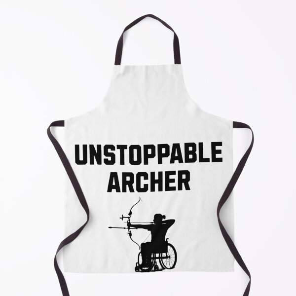 Item preview, Para archery wheelchair support unstoppable men women designed and sold by Jeangel97.
