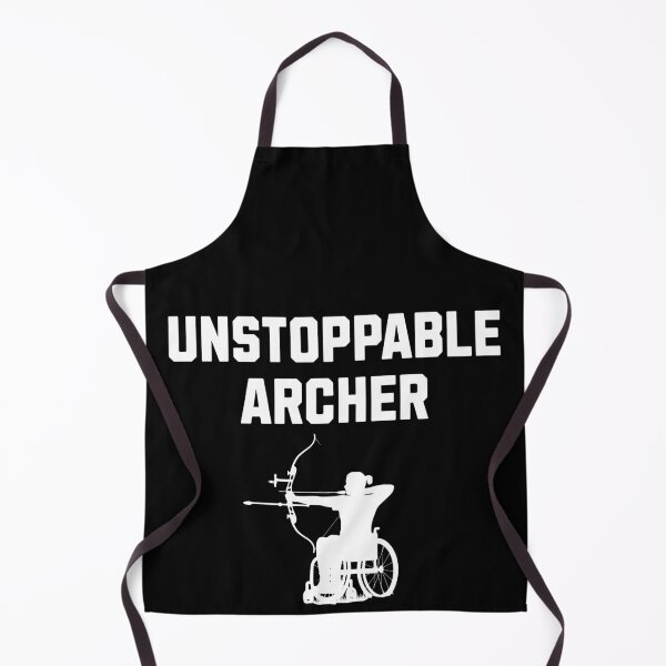 Item preview, Para archery wheelchair support unstoppable men women designed and sold by Jeangel97.