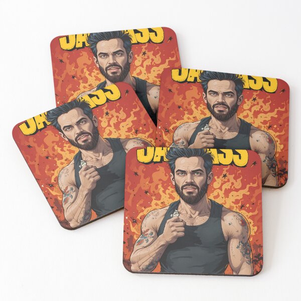Item preview, Jackass Art Portrait Series Bold Edgy Character Tattoos designed and sold by ART ATTACK ZONE.
