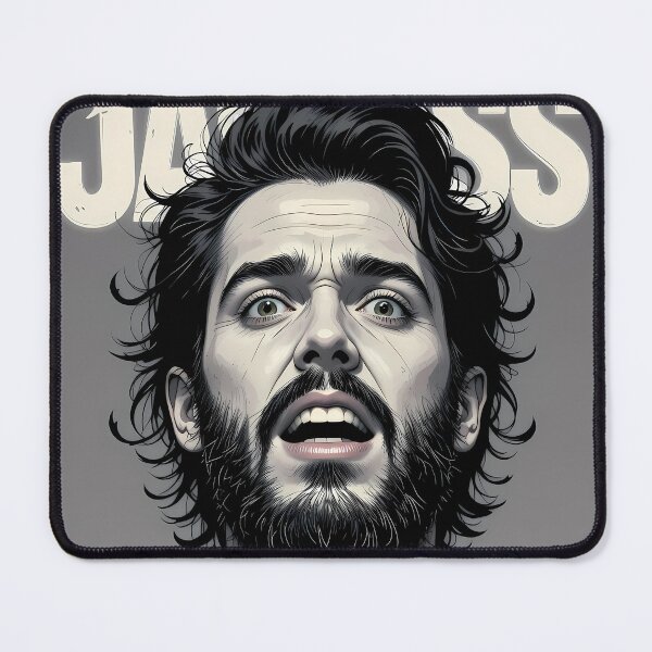 Item preview, Jackass Art Retro Series Bold Edgy Character Tattoos designed and sold by ART ATTACK ZONE.