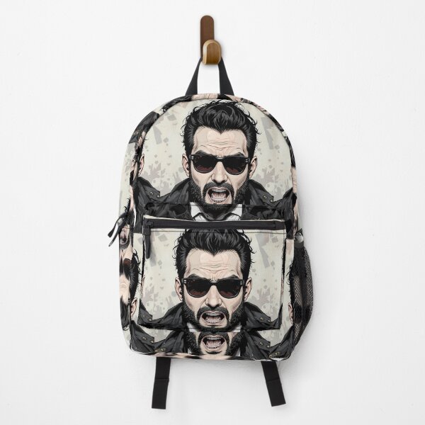 Item preview, Jackass Glasses Portrait Sun Bold Edgy Character Tattoos designed and sold by ART ATTACK ZONE.
