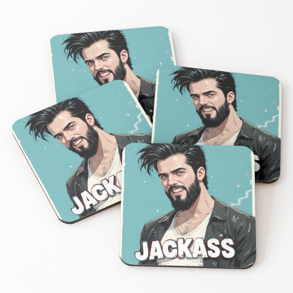 Item preview, Chad Jackass Portrait Series Edgy Character Tattoos designed and sold by ART ATTACK ZONE.
