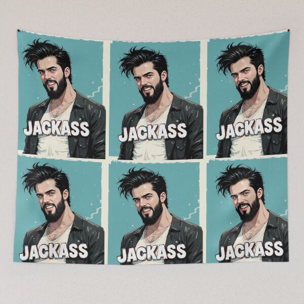 Item preview, Chad Jackass Portrait Series Edgy Character Tattoos designed and sold by ART ATTACK ZONE.